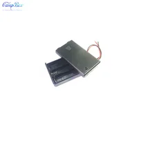 50Pcs 3xAAA Battery Case Holder Socket Wire Junction Boxes With Wires, Switch&Cover