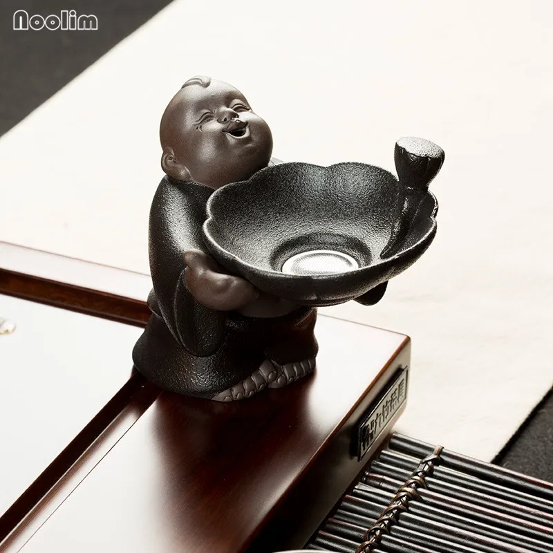 NOOLIM High Quality Ceramics Tea Strainers Hand Made Tea Leaf Spice Filter Tea Ceremony Accessories Chinese Kung Fu Tea Set NOOLIM High Quality Ceramics Tea Strainers Hand Made Tea Leaf Spice Filter Tea Ceremony Accessories Chinese Kung Fu Tea Set