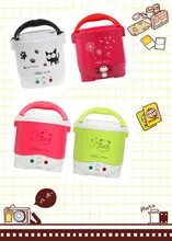 

1L rice cooker used in house 110v to 220v or car 12v to 24v enough for two persons with english instructions