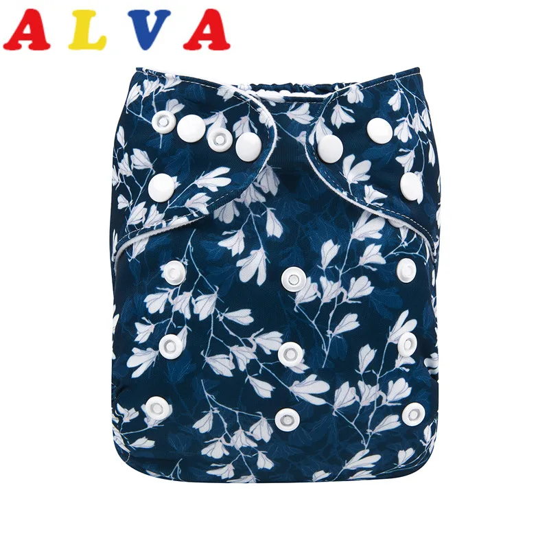Новое поступление! Alvababy многоразовые подгузники из ткани Детские набивные