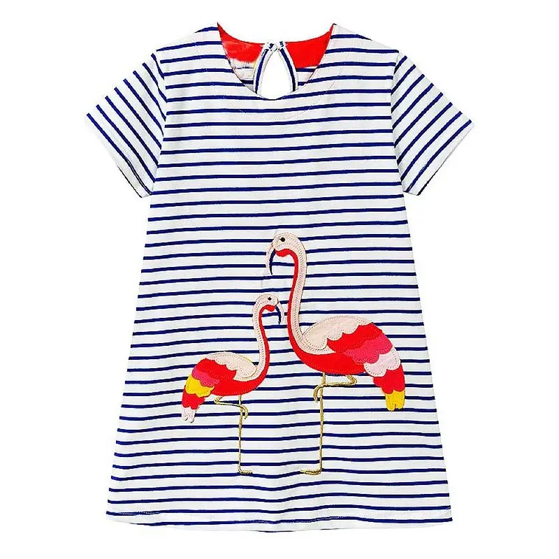 

Baby Girls Dress Girls Cotton Dresses Princess Dress for Baby Girls Unicorn Dresses Robe licorne Short Sleeve Kids Dresses