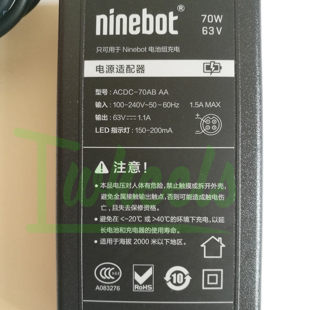 Clearance Original Ninebot Mini Ninebot One A1 S1 charger 63V fast charger balanced Vehicle EUC spare accessories 3 Clearance Original Ninebot Mini Ninebot One A1 S1 charger 63V fast charger balanced Vehicle EUC spare accessories 3