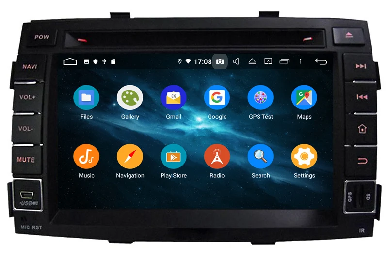 Perfect Android 9.0 car dvd player for kia sorento 2009 2010 2011 2012 with car stereo gps nagavition headunit octa core 4G+64G 8