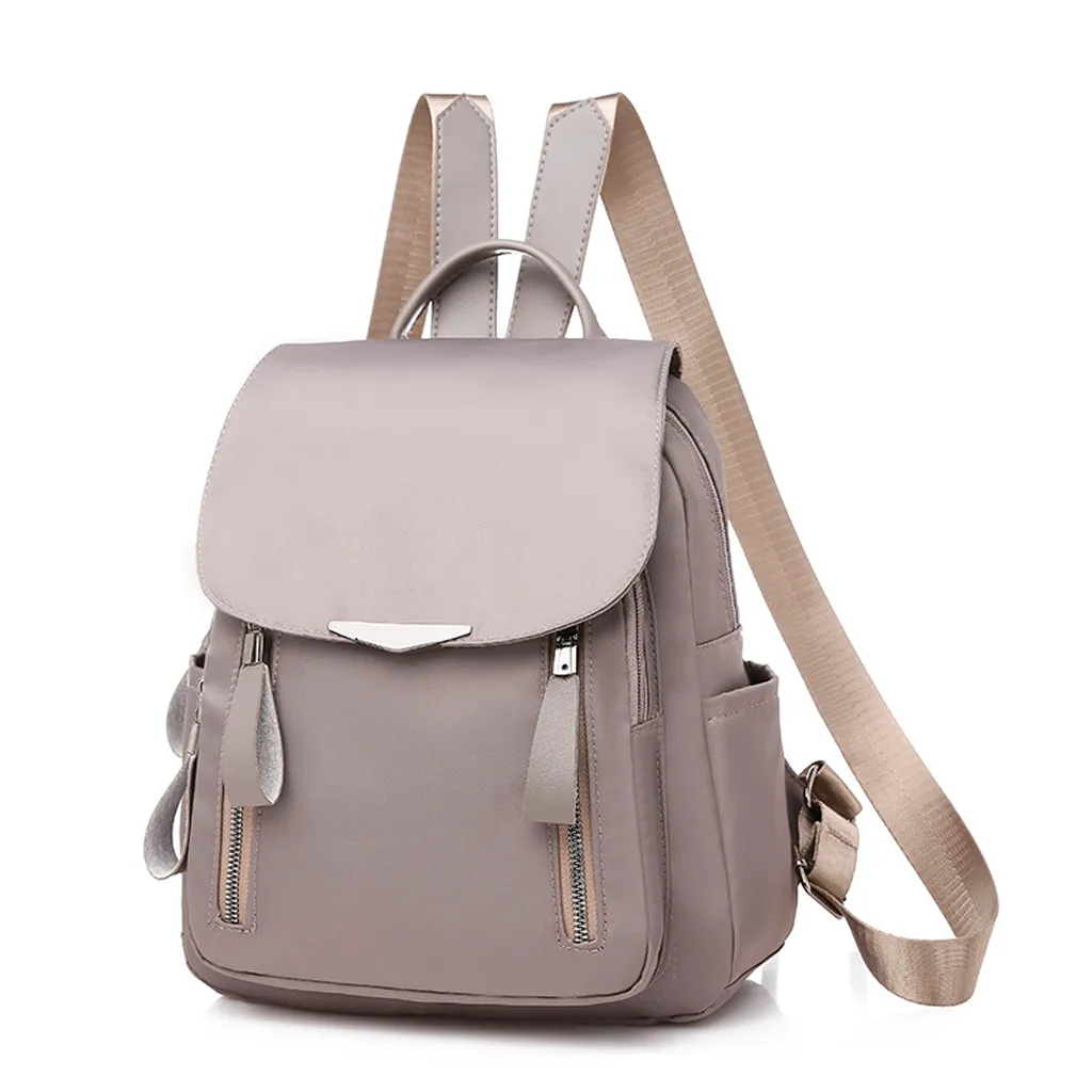 Women Backpack High Quality Oxford Brand Designer Simple School Bags For Teenagers Girls Top-handle Backpacks Mochila