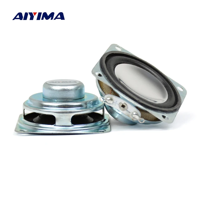 AIYIMA 2Pcs 1.5Inch Audio Speaker Strong Speakers 8Ohm 2W 40MM