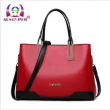 Nuevo Bolso de Las Mujeres Bolsos de Cuero de Moda de Lujo Las Mujeres Bolso Famoso Diseñador de Marcas de Alta Calidad de la Marca Bolsas de Hombro Femenino