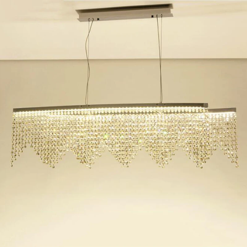 Led Italiaanse luxe kroonluchters Verlichting модели камер na de moderne eenvoudige Nordic slaapkamer Ресторан kroonluchters
