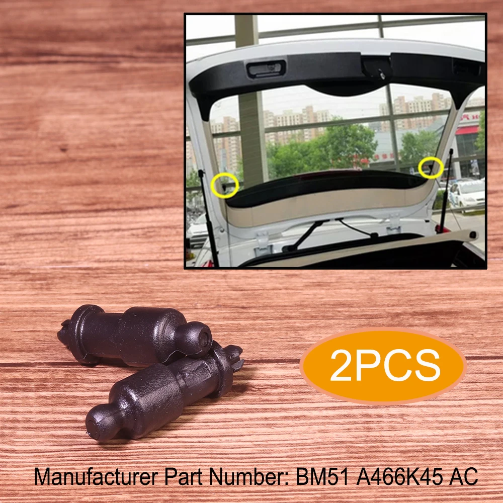 

2Pcs BM51 A466K45 AC 4M51 A466K45 AC Rear Parcel Shelf Tray Strap Fixing String Clips Clamps For Ford Focus C-MAX 2006 2008 2011