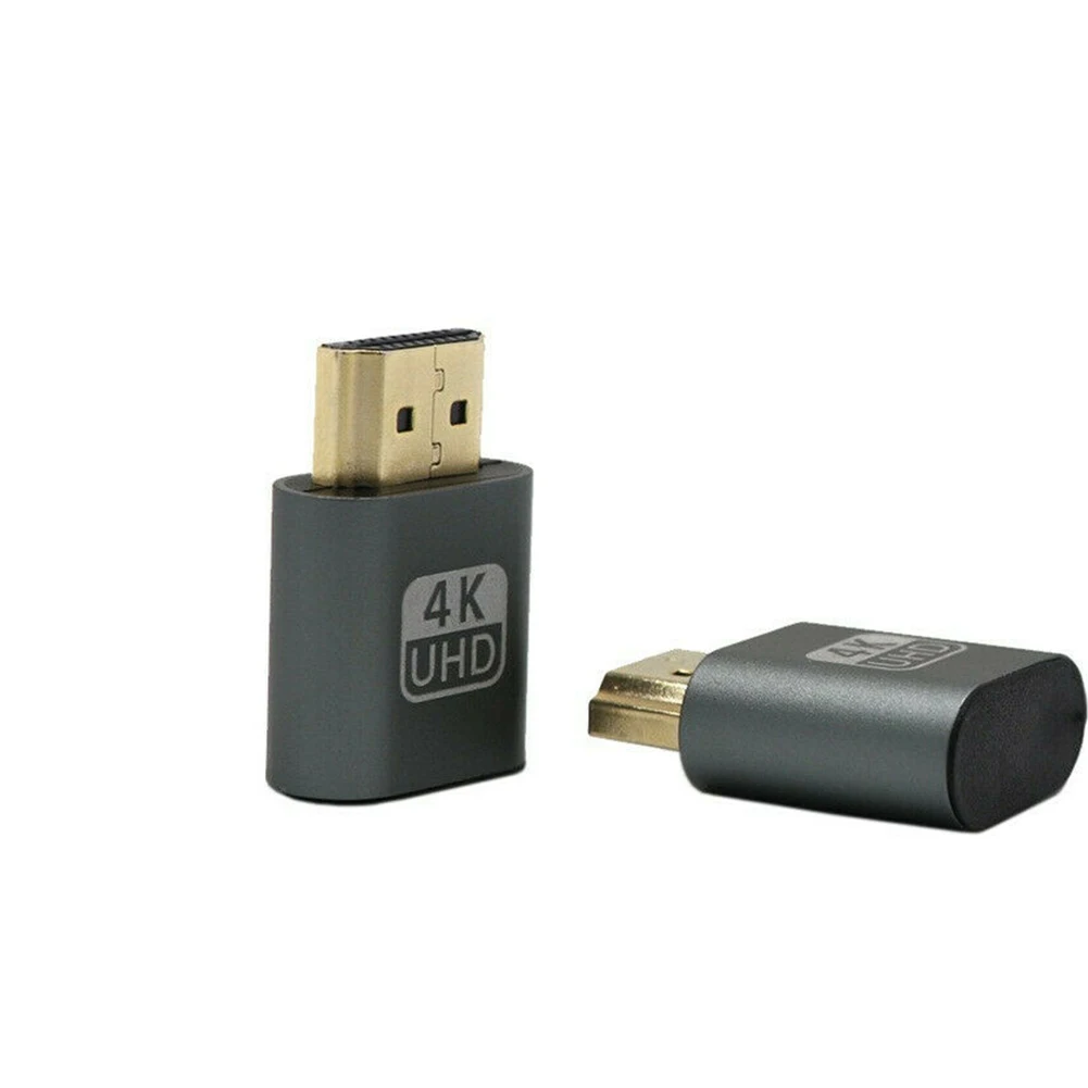 

Adapter Connector Dummy Plug Locking Computer Accessories Headless Display Emulator VGA Virtual 1920x1080 4K No Drive Small HDMI