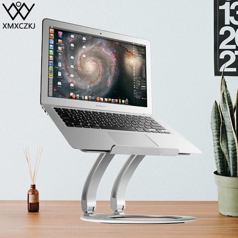 XMXCZKJ Adjustable Laptop Tablet Aluminum Alloy Portable Folding Desk Foldable Stand Lapdesk Support For Office Notebook Holder XMXCZKJ Adjustable Laptop Tablet Aluminum Alloy Portable Folding Desk Foldable Stand Lapdesk Support For Office Notebook Holder