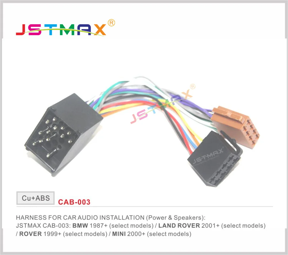Iso Din Câble pour E30 E36 E46 E34 E39 E32 E38 E31 X5 Fiche Autoradio