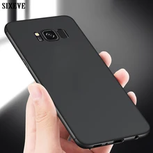 SIXEVE Ultra Thin Cell Phone Case For Samsung Galaxy S6 S7 Edge S8 S9 Plus S8Plus S9Plus Duos Shockproof TPU Silicone Back Cover
