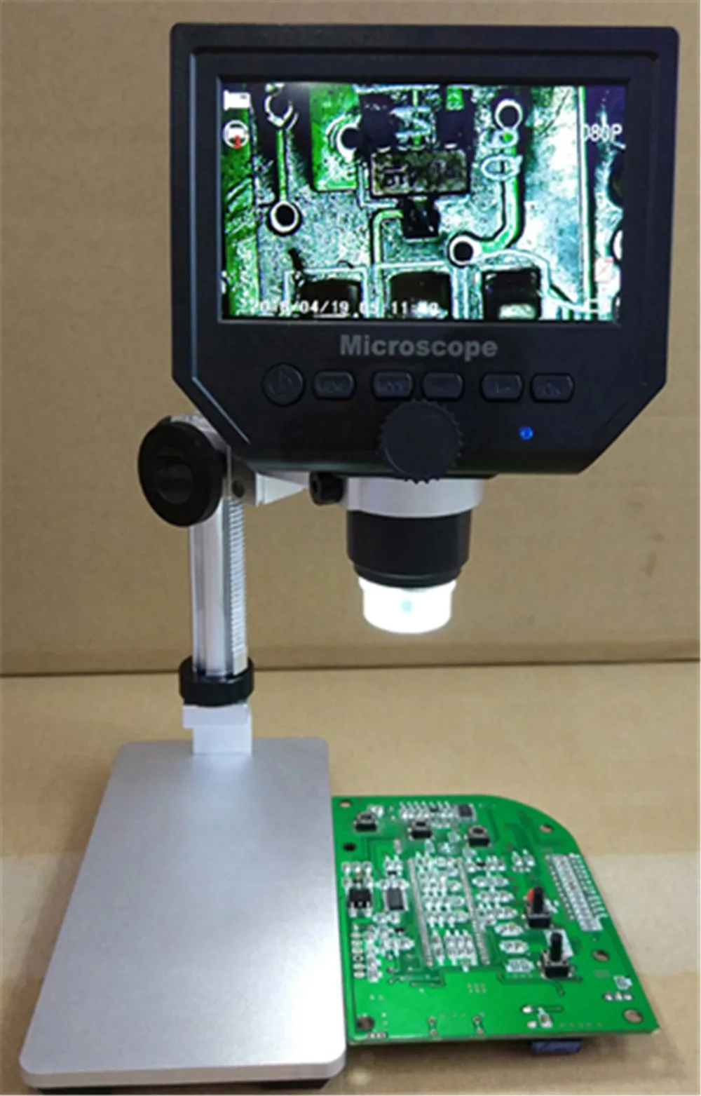 1-600x непрерывной фокусным расстоянием 4.3 дюймов Мониторы AV микроскоп ручной эндоскоп