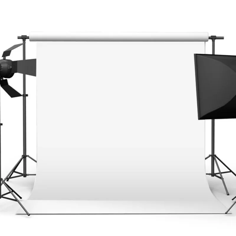 

10x10ft White Photography Background Folding Screen Muslin Cloth Backdrop Photo Studio Waterproof Photography Background
