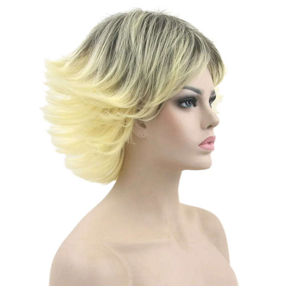 Gres кудрявые прямые черные светлые Омбре синтетические волосы женщина украшения