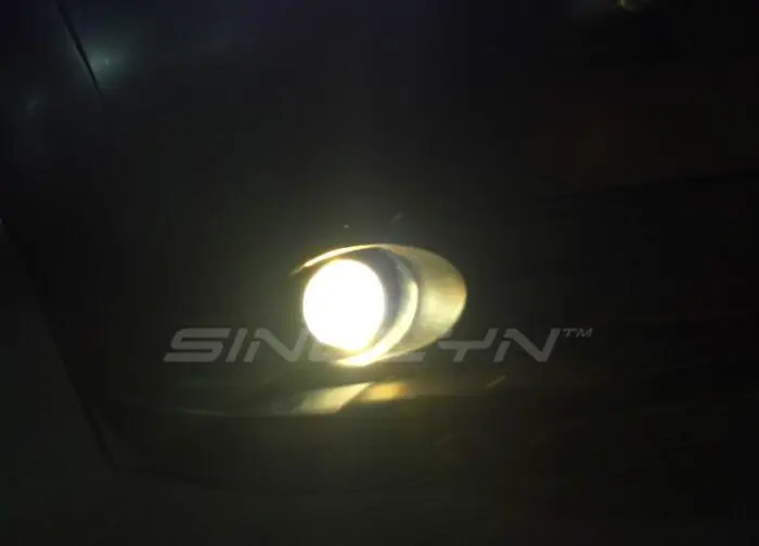 SINOLYN Bi xenon HID прожектор противотуманной фары объектив дальнего H11 Высокая Низкая для автомобиля Мотоцикл модернизации DIY Универсальный