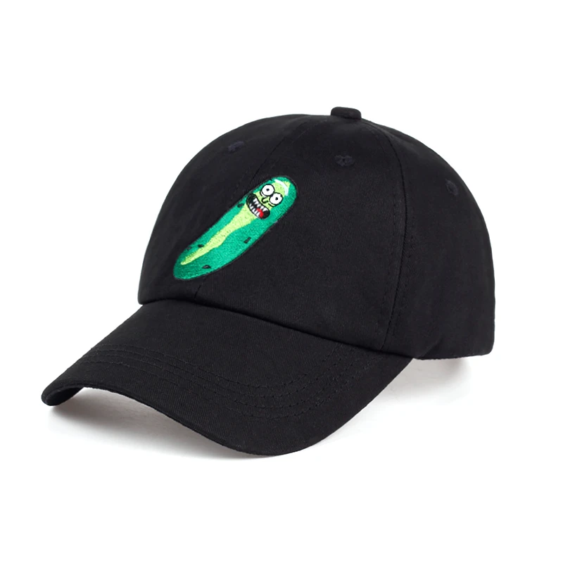Новая хлопковая бейсболка для папы с вышивкой аниме США Snapback Whimsy головные уборы