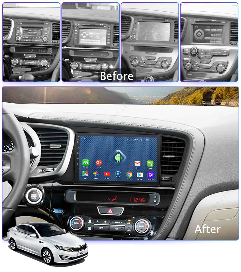 Excellent 4G Lte All Netcom 9 Inch Android 8.0 Car Video player for Kia K5 2011-2015 Auto radio GPS navigation 1 Excellent 4G Lte All Netcom 9 Inch Android 8.0 Car Video player for Kia K5 2011-2015 Auto radio GPS navigation 1