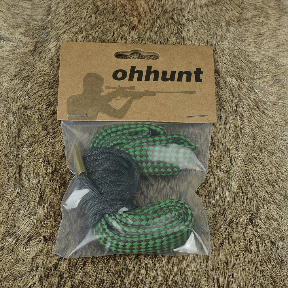 Ohhunt охотничья змея. 177. 22. 30. 338. 357. 410. 416. 44/. 45 6 мм 7 мм 8 мм 9 мм 12GA 16GA 20GA очистка винтовочного отверстия Очиститель