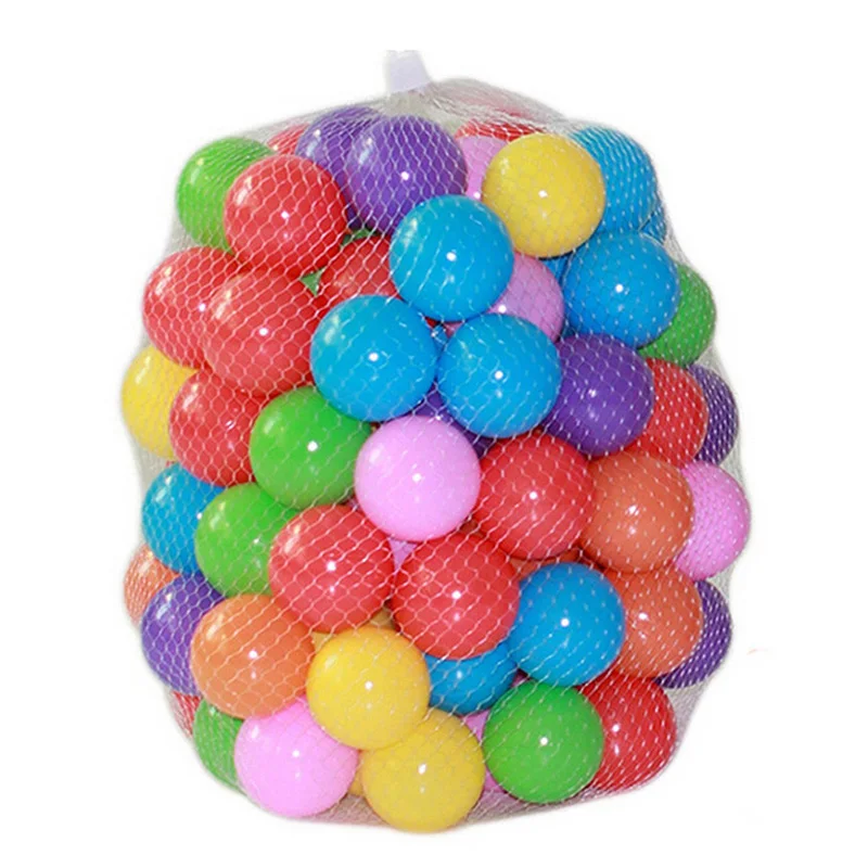 

Eco-Friendly Colorful Soft Water Pool Ocean Wave Ball Pits Baby Funny Toys Stress Air Ball Kids Outdoor Fun Sports Dia 5.5cm 100