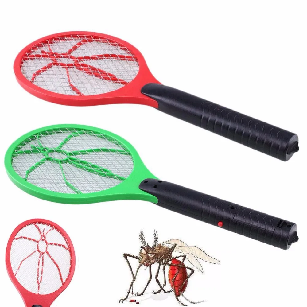 

Hot Three Layer Mesh Electric Mosquito Swatter Mosquito Repellent Anti Mosquito Flying Insect Racket Killer Trap Pest Repeller
