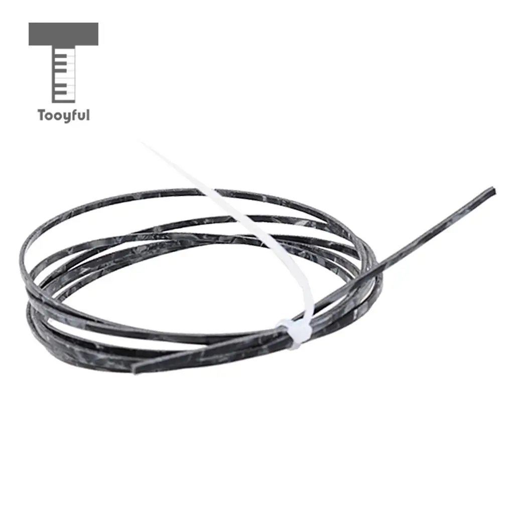 Tooyful Celluloid Guitar Binding Purfling Strip for Guitar Body Project Supplies