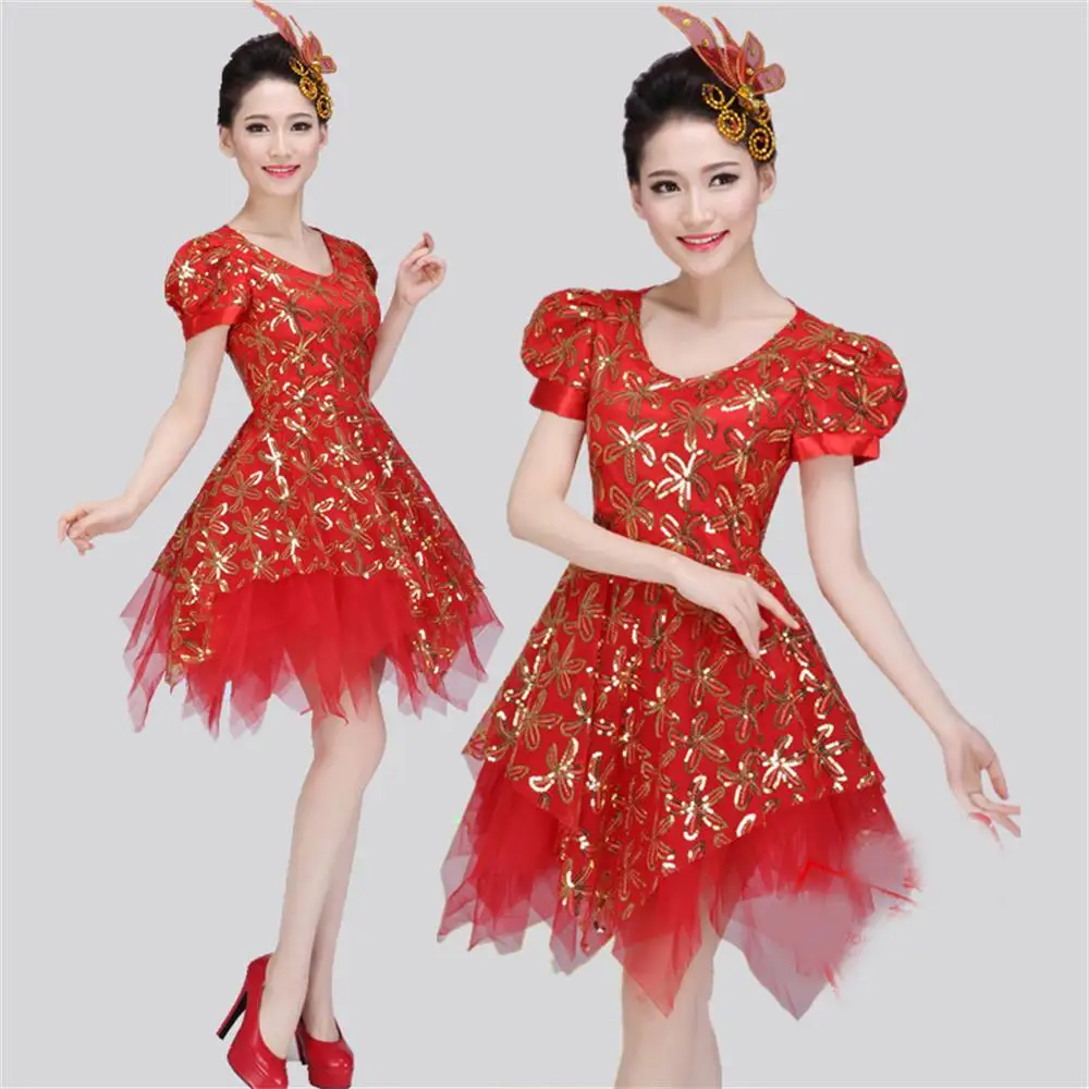 Юбка с помпонами Shaqun рукавами фонариками и блестками для взрослых|costume costume|costumes