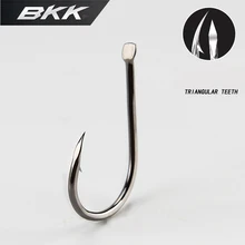 500 шт. высокоуглеродистой Сталь Рыбалка крючок Колючая крюк 1#-12# треугольная Совет Форма Приманки Крюк поток реки Рыбалка аксессуар