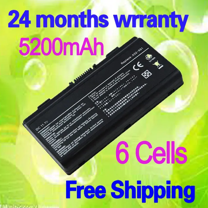 JIGU Hot Replacement High Capacity Black 6 Cells laptop battery FOR ASUS 90 NQK1B1000Y A32 T12