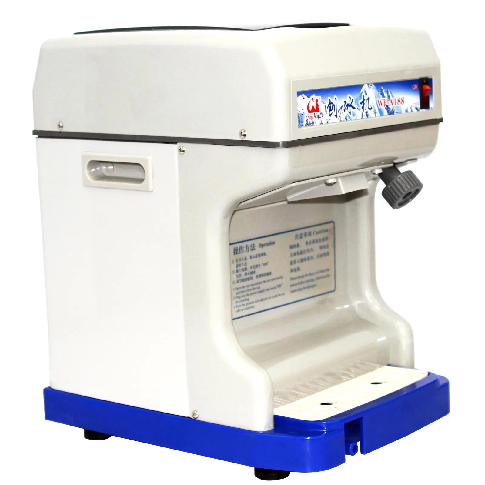 Guarantee electric ice crusher commercial machine tea shop dedicated