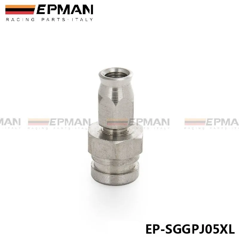 2 шт./лот EPMAN AN-3 шланг для M10x1.0 Нержавеющая сталь прямые тормоза шарнирного соединения шлангов фитинги на концах EP-SCGPJ05XL(2 шт
