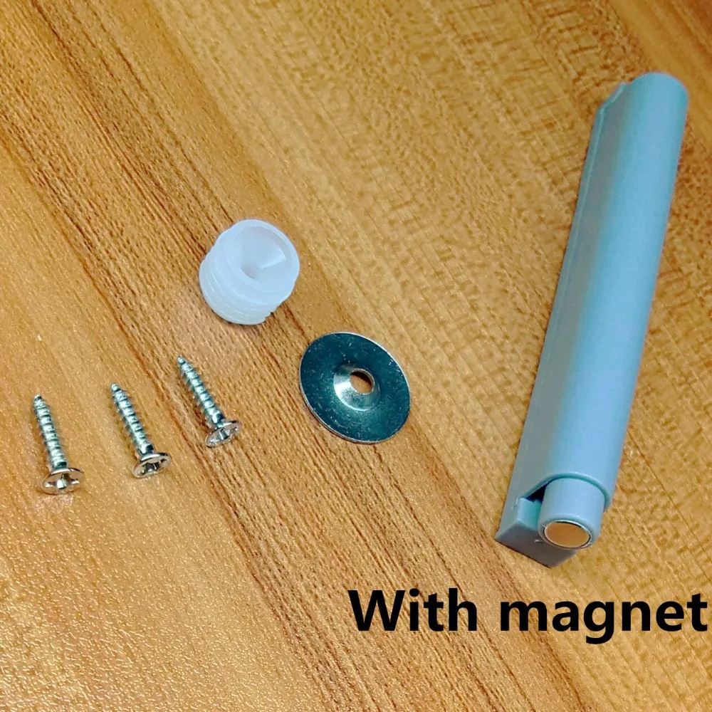 2 шт./лот магнитная/пластиковая головка для открывания демпфер буфер дверной шкаф
