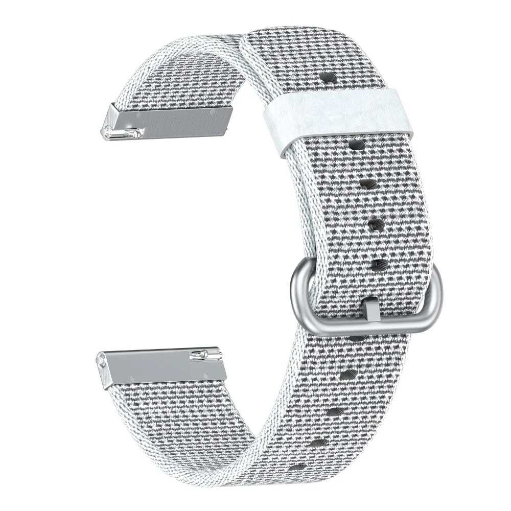 Легкая нейлоновая тканая группа часов с металлическим разъемом для Fitbit Versa Lite/Fitbit
