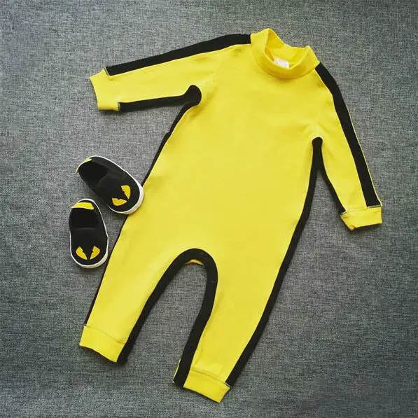 bruce lee jumpsuit baby