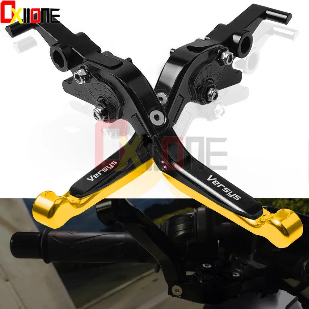 

Motorcycle Accessories CNC ALUMMINUM Adjustable Folding Extendable Brake Clutch Levers For Kawasaki VERSYS 650cc VERSYS 1000