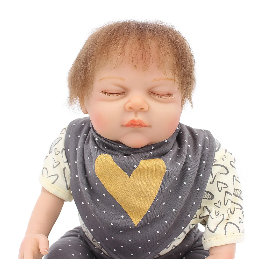 20 дюймов bebe куклы мальчик Мягкий корпус силиконовый винил Reborn Baby куклы 50 см реалистичные Новорожденные куклы reborn для детского подарка boneca