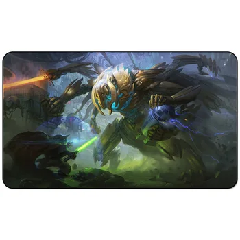 

Star Wars Destiny Playmat:Yoda rescuing R2-D2 from Grievous art playmat for trading card game 60cm x 35cm (24" x 14") Size