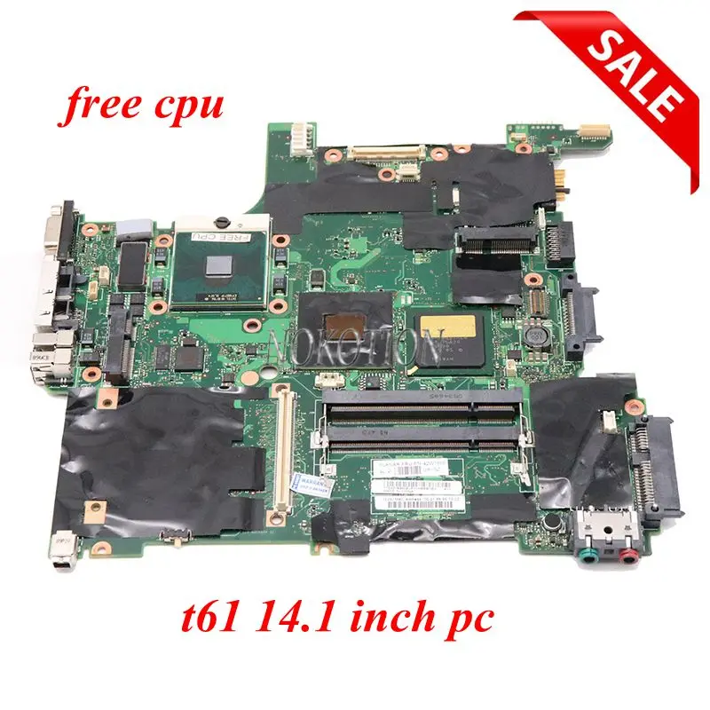 NOKOTION 41W1487 42W7868 42W3782 42W7869 42W7866 14 1 дюймов для материнской платы Lenovo Thinkpad T61 системная