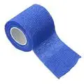 7,5 см* 5 м цветная аварийная самоклеящаяся эластичная мягкая чистая повязка для первой помощи, медицинская, здоровая, для лечения, марлевая лента - Цвет: Синий