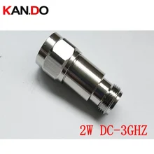 2 Вт DC-3Ghz радиочастотный аттенюатор N male to N female DC-3Ghz 1-30 дБ опция антенный ввод соединитель коаксиальный разъем 2 Вт усилитель мощности