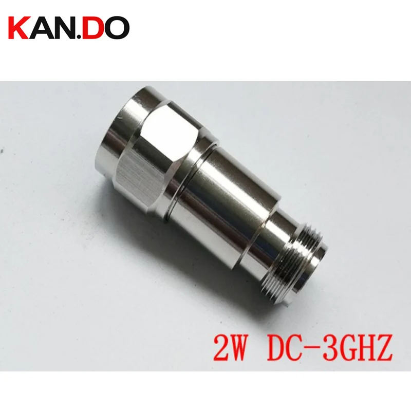 

2W DC-3Ghz RF attenuator N male to N female DC-3Ghz 1-30DB option attenuation feeder connector COAXIAL jack 2W power Attenuator