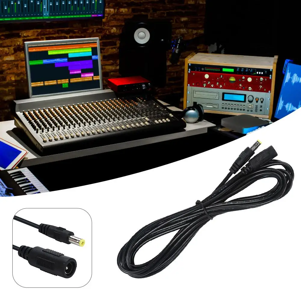 

5V/12V/24V DC Power Cord 5.5*2.1mm Male Female Power Adapter Extension Cable 1.8m CCTV Camera Extend Wire For Home Appliance