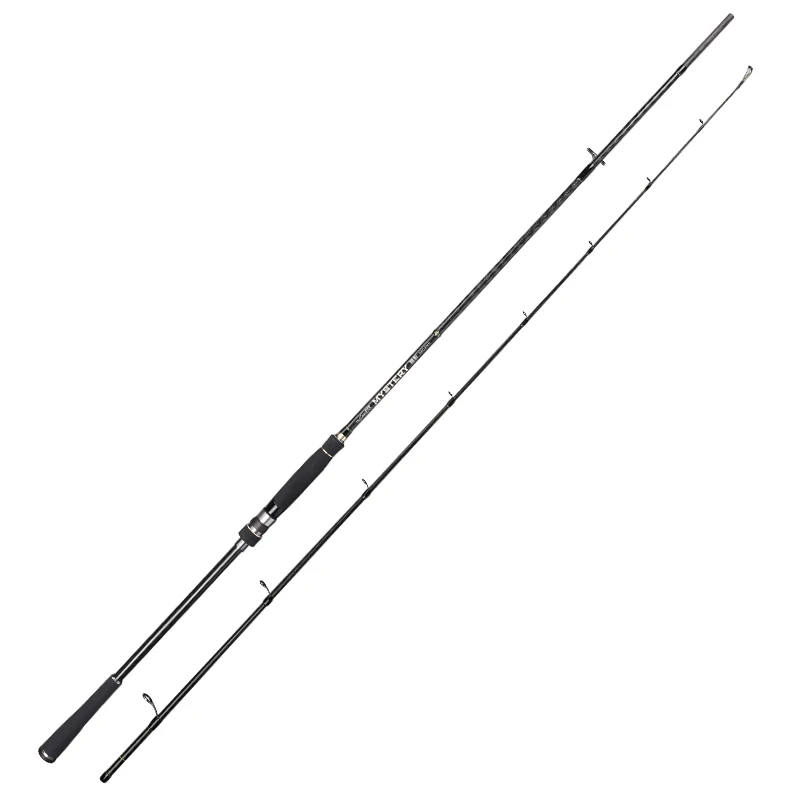 Brand New Trulinoya High quality 2.7M Spinning Rod Bass Fishing Rod MH action hard rod Cross Carbon Rod