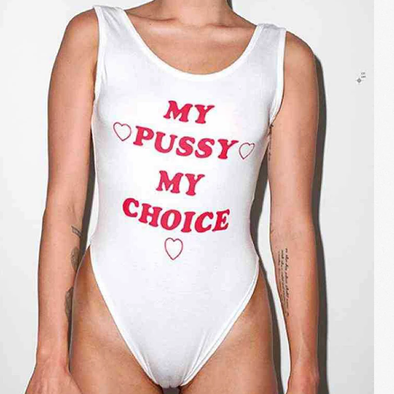 MY PUSSY, мой выбор, с буквенным принтом, сексуальные стринги, сдельный Купальник для женщин, с высокой посадкой, монокини, купальник, пляжный, с открытой спиной, забавный купальник