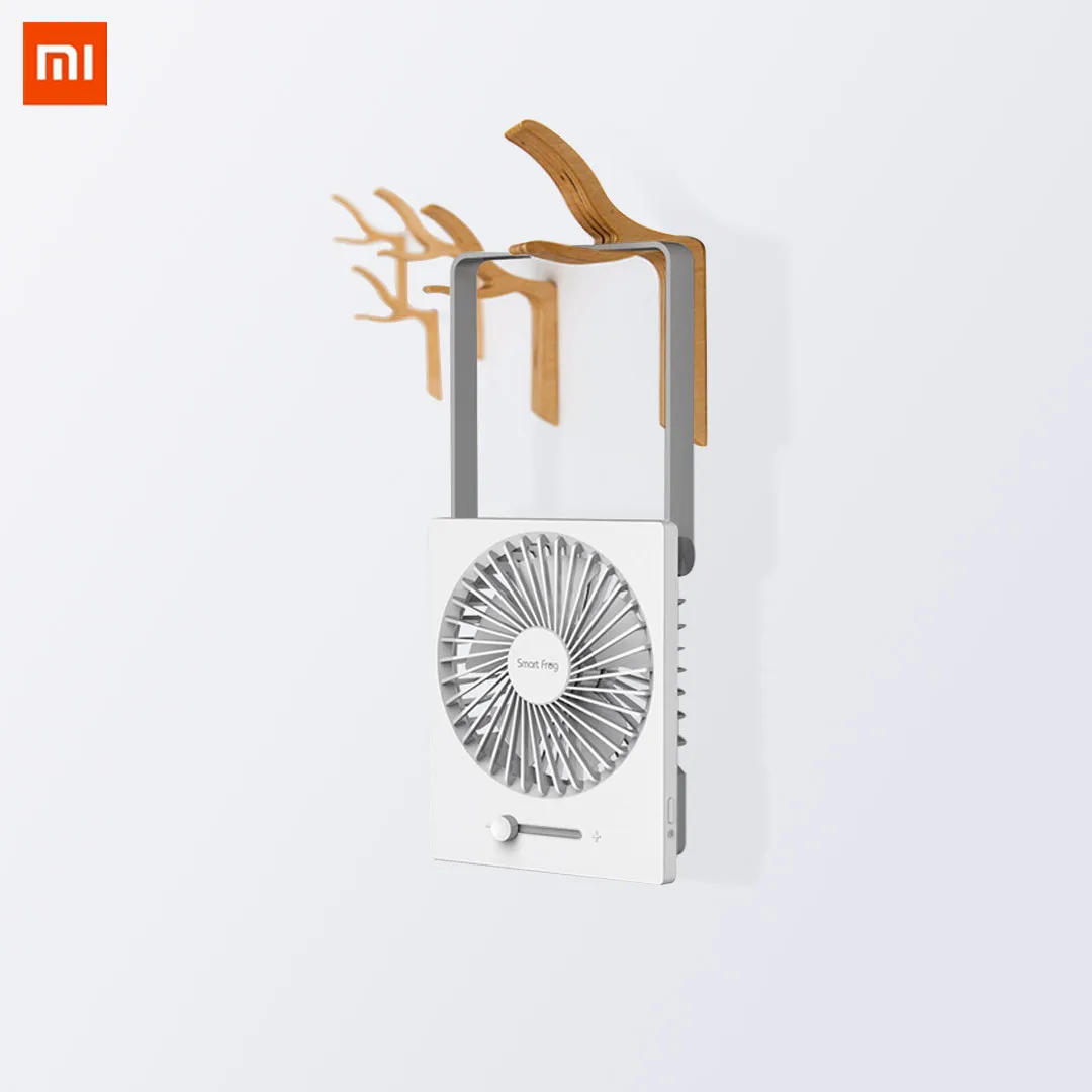 

YOUPIN Smartfrog 5W 5v Foldable Mini Fan Handheld Desktop Cool Summer Fan USB Rechargable Fan for Office Home Camping Travel