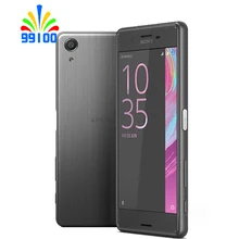 Разблокированный sony Xperia X F5121 5,0 ''3 ГБ ОЗУ+ 32 Гб ПЗУ 4G-LTE отремонтированный сотовый телефон с отпечатком пальца