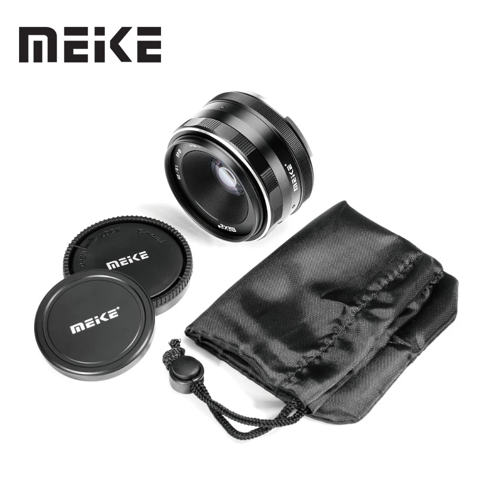 Meike 25mm/F1.8 Prime Lens APS-C Wide Angle Manual Lens for Fuji /for E Mount /for M4/3 /for EF-M A7 A7R A7RIII A9 A7II A6000