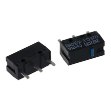 2 pces omron original D2FC-F-K (50m) micro interruptor do mouse do ponto azul