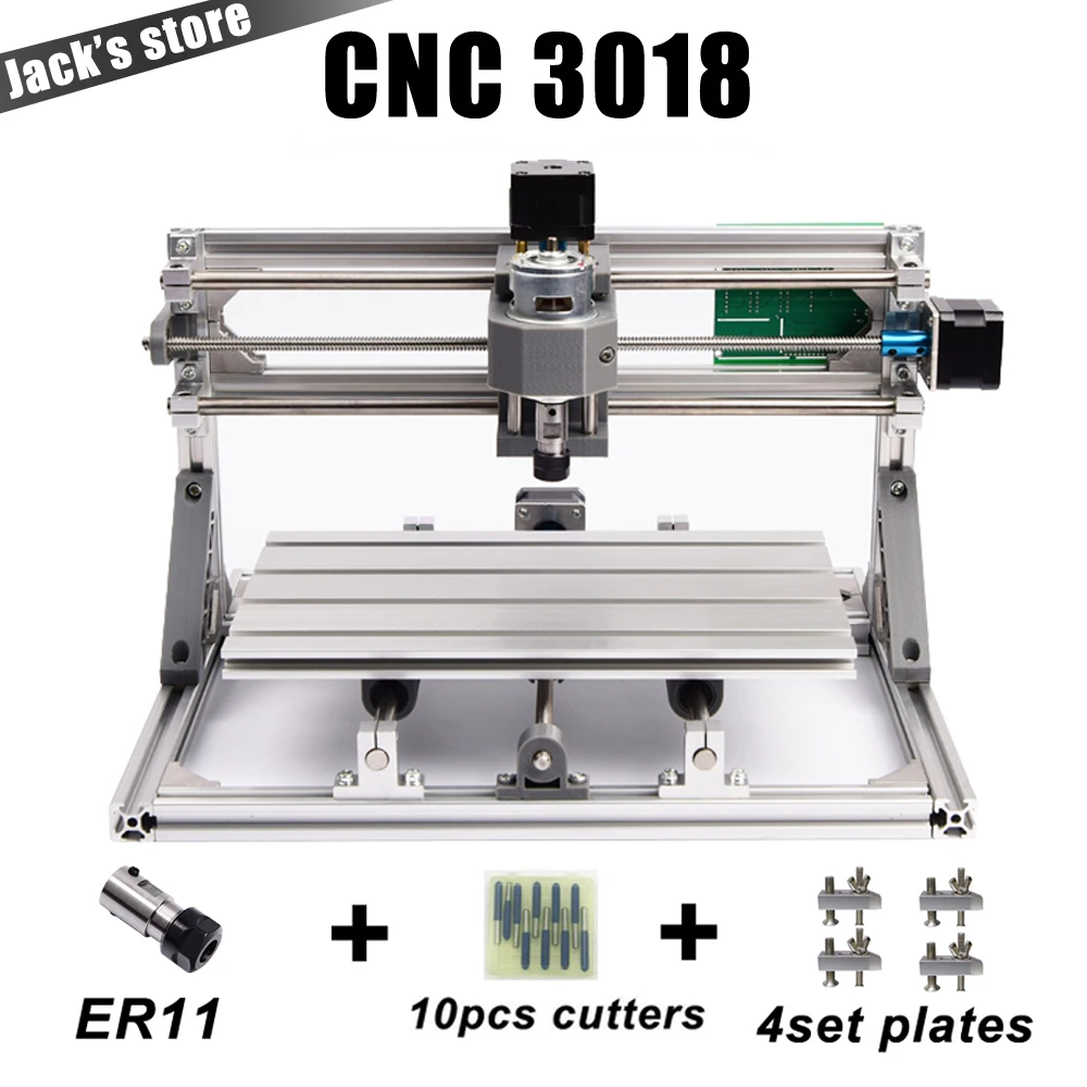 CNC 3018 Laser Options With ER11 Diy Cnc Engraving Machine Pcb Milling Machine Wood Carving Machine