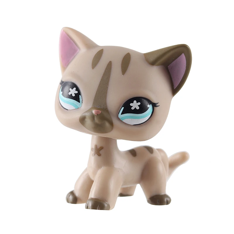 Милая игрушка lps из коллекции pet shop стоячая экшн с короткой шерстью 5 6 см для кошек